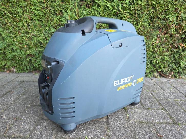 Eurom Independ Inverter 3100 Benzine Generator - Stil!, Doe-het-zelf en Verbouw, Aggregaten, Nieuw, Benzine, Minder dan 5 kVA