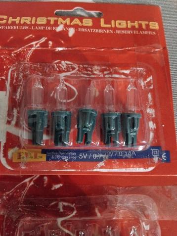 Reservelampjes Kerstverlichting - 9 stuks beschikbaar voor biedingen