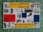 map met boek en tekeningen Rietveld Meubels om zelf te maken, Boeken, Hobby en Vrije tijd, Houtbewerking, Rietveld, G.Th., Ophalen of Verzenden