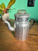 Aluminium pruttelpot met glazen dop nr2., Ophalen of Verzenden