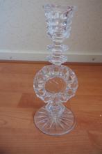 kristallen kandelaar (afm. 23,5 cm hoog), Ophalen, Zo goed als nieuw, Kandelaar, Minder dan 25 cm
