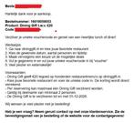 Dining Gift voucher: 20 euro korting!, Tickets en Kaartjes, Eén persoon, Cadeaubon, Overige typen