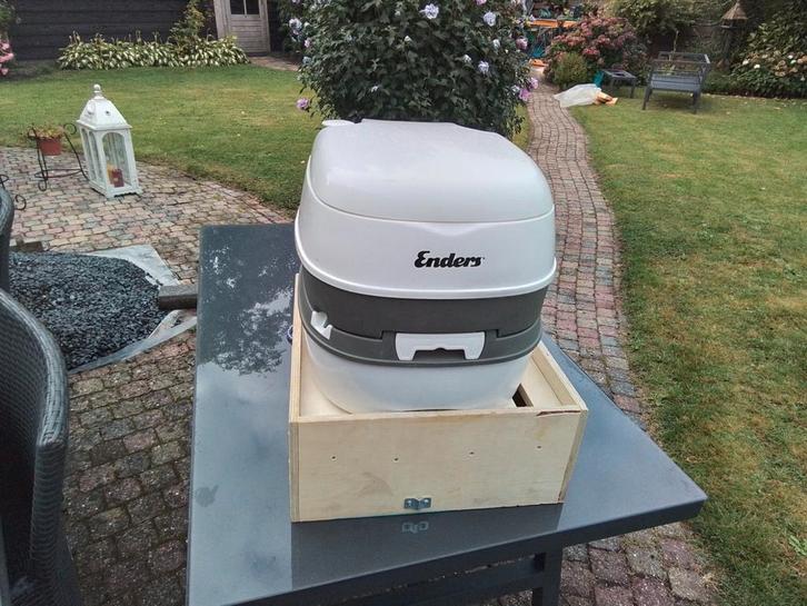 Porta Potti met Verhoger, Caravans en Kamperen, Kampeeraccessoires, Zo goed als nieuw, Ophalen of Verzenden