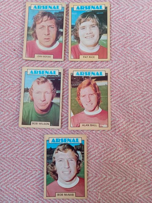 Arsenal Vintage Voetbal Kaarten Set, Tickets en Kaartjes, Overige Tickets en Kaartjes