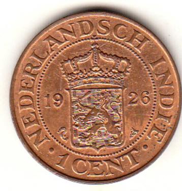 Ned. Indië -1 cent 1926 UNC- HOGE kwaliteit -KM#315 beschikbaar voor biedingen