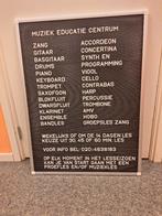 letterbord, Huis en Inrichting, Woonaccessoires | Tekstborden en Spreuken, Ophalen, Zo goed als nieuw