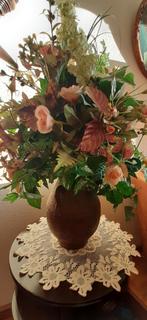 Bloemstuk met vaas, Ophalen, Zo goed als nieuw