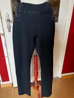 zwarte stretch broek, Ophalen, Zwart, Maat 42/44 (L), Zo goed als nieuw