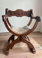 Ridderstoel antiek, Antiek en Kunst, Antiek | Meubels | Stoelen en Banken, Ophalen of Verzenden