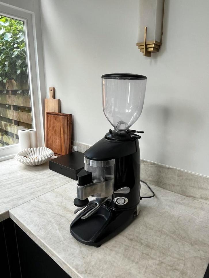 Compak K6 Coffee Grinder Koffiemaler Professional Black, Witgoed en Apparatuur, Koffiemachine-accessoires, Gebruikt, Ophalen