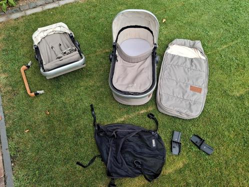 Joolz kinderwagen, Kinderen en Baby's, Kinderwagens en Combinaties, Gebruikt, Combiwagen, Overige merken, Met reiswieg, Verstelbare duwstang
