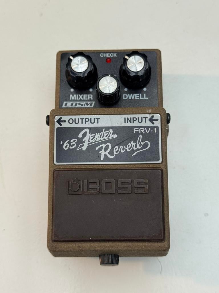 Boss FRV-1 '63 Fender Reverb, Muziek en Instrumenten, Effecten, Ophalen of Verzenden, Zo goed als nieuw, Reverb