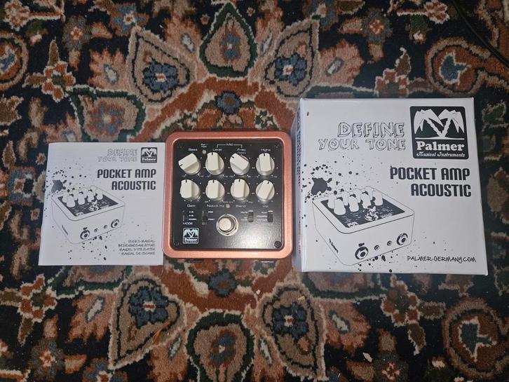 Pocket Amp Acoustic preamp voor akoestische gitaar nieuw, Computers en Software, Overige Computers en Software, Zo goed als nieuw