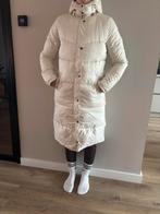 10 Days Crème Witte Winterjas met Bruine Voering, Kleding | Dames, Jassen | Winter, Ophalen of Verzenden, Zo goed als nieuw, Maat 38/40 (M)