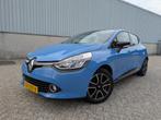 Renault Clio 0.9 TCE 2014 Blauw (Gereviseerde motor 2024), Auto's, Voorwielaandrijving, 898 cc, Stof, Zwart