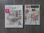 creatief magazines zelf maken Happy Handmade, Ophalen of Verzenden, Gelezen, Borduren en Naaien