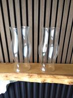 Windlichten 2 stuks, Huis en Inrichting, Woonaccessoires | Kandelaars en Kaarsen, Ophalen, Zo goed als nieuw, Overige materialen