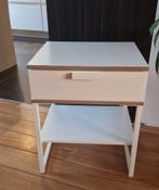 Ikea nachtkastje Trysil wit, Huis en Inrichting, Ophalen, Overige materialen, Gebruikt, 45 tot 65 cm