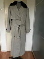 Maura by Claudia Sträter klassieke trenchcoat maat 36-38, Ophalen of Verzenden, Claudia Sträter, Maat 36 (S), Grijs