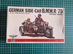 German Side-car B.M.W. R/75 Bandai 1:48, Hobby en Vrije tijd, Modelbouw | Auto's en Voertuigen, Overige merken, Auto, 1:32 tot 1:50
