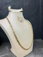 14 karaat gouden ketting cuban massief schakel, Sieraden, Tassen en Uiterlijk, Kettingen, Ophalen of Verzenden, Zo goed als nieuw