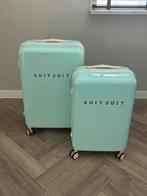 Suitsuit koffers medium en large - set, Gebruikt, Hard kunststof, 45 tot 55 cm, Ophalen of Verzenden