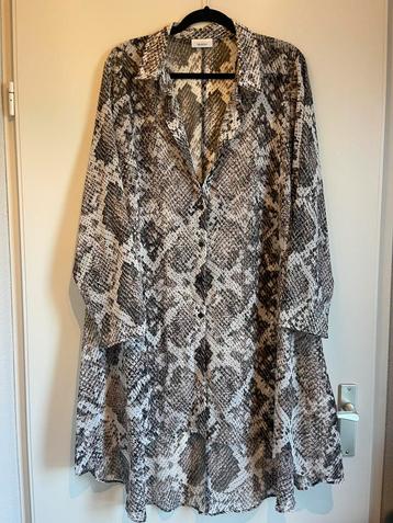 Yessica lange slangenprint blouse maat 48 beschikbaar voor biedingen