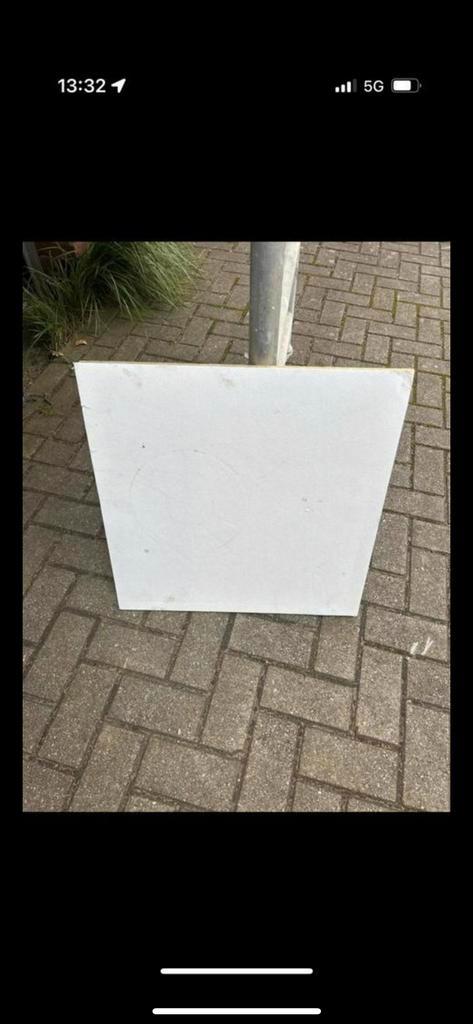 Systeemplafond Rails, Platen & Hoekprofielen - Restpartij, Doe-het-zelf en Verbouw, Platen en Panelen, Zo goed als nieuw, Ophalen