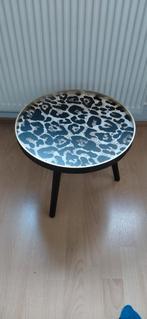 bijzet tafeltje 34 hoog 40 breed, Ophalen, Minder dan 45 cm, Minder dan 55 cm, Rond