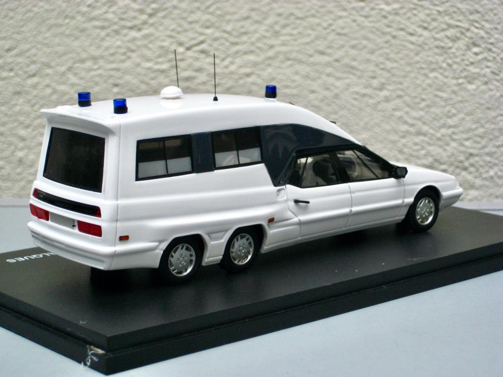 Miniature Ambulance Citroën XM Tissier 1007 - PERFEX 918 - échelle 1/43 - Neuve