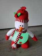 Sneeuwpop decoratie met verschillende kleuren., Ophalen of Verzenden, Zo goed als nieuw