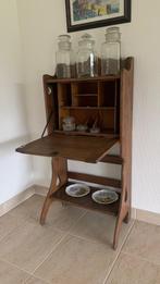 Vintage houten secretaire, Ophalen, Gebruikt