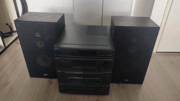 Stereotoren + jvc speakers beschikbaar voor biedingen
