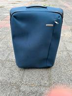 Samsonite koffer blauw, Gebruikt, Slot, Zacht kunststof, 35 tot 45 cm