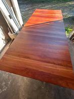 Zeer mooie Leolux Vivre eettafel 1.00 x 2.40 m., 200 cm of meer, Zo goed als nieuw, Rechthoekig, 50 tot 100 cm