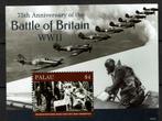 PALAU PF BLOK WO2 OORLOG LUCHTVAART VLIEGTUIGEN RAF WWII, Ophalen of Verzenden, Postfris, Vliegtuigen