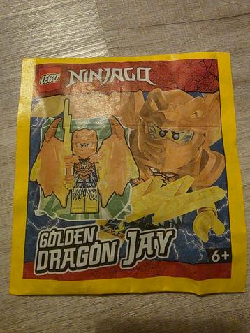 Lego Ninjago Golden Dragon Jay Paperbag - Nieuw! beschikbaar voor biedingen