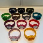 12 O Clock horlogebandjes met 6 klokjes, Overige merken, Kunststof, Gebruikt, Polshorloge