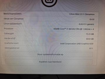 HP Chromebox G2 i7-8650U - 16GB RAM - 64GB beschikbaar voor biedingen