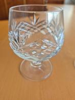 Kristal, Cognac glazen, 2 stuks., Antiek en Kunst, Antiek | Glas en Kristal, Ophalen of Verzenden