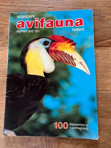 Avifauna alphen aan den rijn vintage boekje beschikbaar voor biedingen