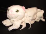 IKEA POES KAT HANDPOP VILDKATT PLUCHE GLANZEND WIT, Verzenden, Nieuw, Overige typen