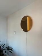 VARMBLIXT IKEA - LED Wand-/Spiegellamp Dimbaar Brons Rond, Ophalen, Rond, Zo goed als nieuw, Minder dan 100 cm