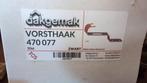 Vorsthaak 470077 Zwart - 25 stuks, Doe-het-zelf en Verbouw, Dakpannen en Dakbedekking, Zwart, Overige typen, Nieuw, Ophalen of Verzenden