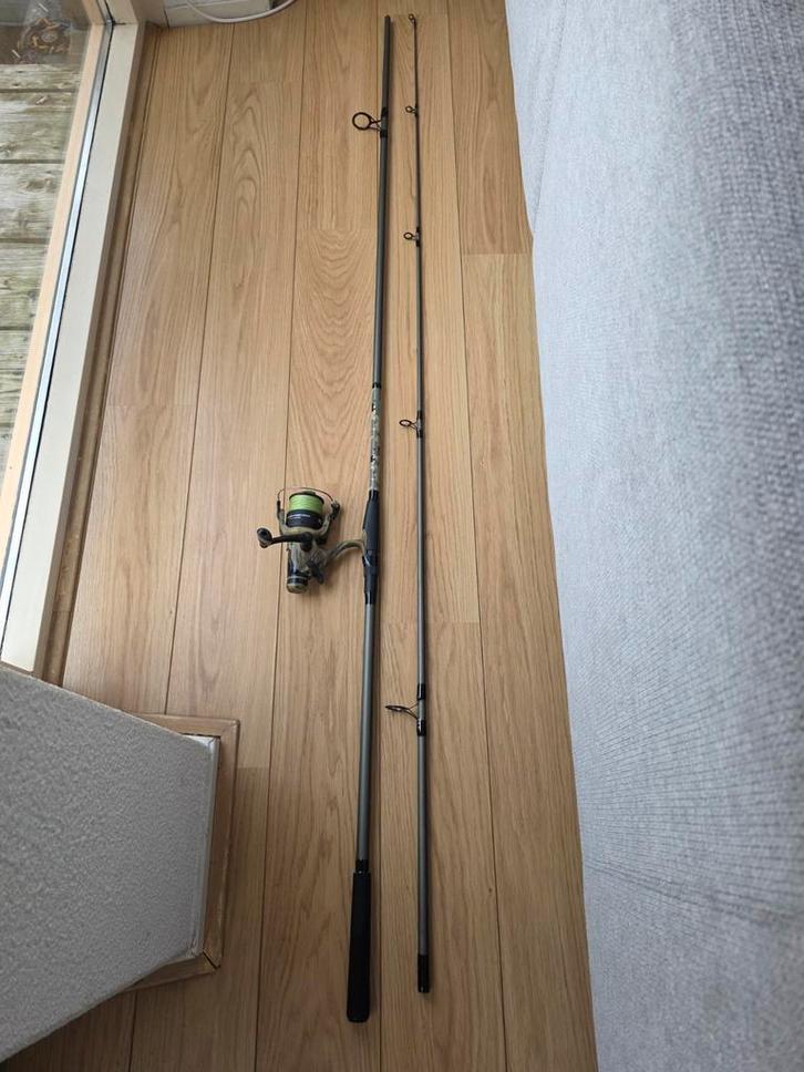 Mitchell Tanger Camo Hengelset - Nieuwstaat!, Watersport en Boten, Hengelsport | Karpervissen, Nieuw, Complete set, Ophalen