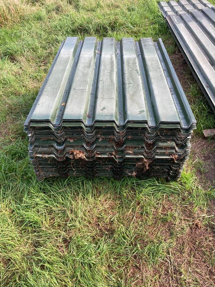 Stabipol damwandplaten (150x106 cm) ruim 150 stuks, Doe-het-zelf en Verbouw, Dakpannen en Dakbedekking, Gebruikt, Dakplaat of Dakpanplaat