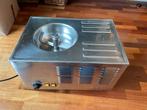Professionele Sorbetmachine ijsmachine - RVS - Automatisch, Ophalen of Verzenden, Gebruikt, Zelfvriezend