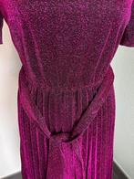 King Louie maat M als nieuwe glitter jurk roze 76, Maat 38/40 (M), Nieuw, Ophalen of Verzenden, Knielengte