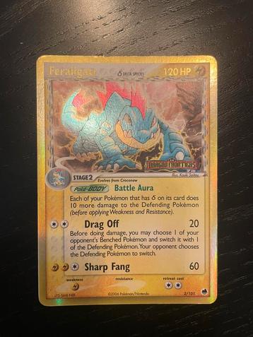 Pokemon feraligatr 2/101 reverse holo beschikbaar voor biedingen