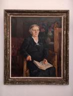 Bob Buys (1912-1970) Olieverf portret van zijn moeder 1941, Antiek en Kunst, Kunst | Schilderijen | Klassiek, Ophalen of Verzenden